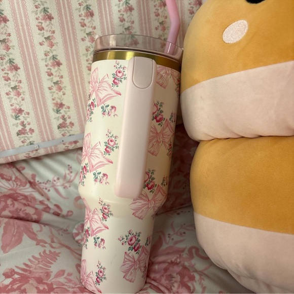 Limited Edition LoveShackFancyXStanley Floral Pink Collab!! - Picture 3 of 6